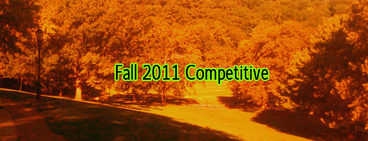 Fall 2011 Competitive